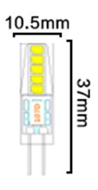 G4-2835-10LED AC/DC12V G4 SMD LED Light Bulb