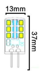 G4-2835B-24LEDDC 12V G4 SMD LED Light Bulb