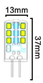 G4-2835B-24LEDAC 220V G4 SMD LED Light Bulb