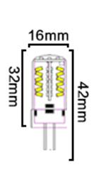 G4-3014B-57LEDDC12VG4 SMD LED Light Bulb