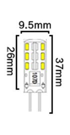 G4-4014-24LED AC12V G4 SMD LED Light Bulb